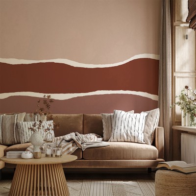 Tapete Trio terracotta Edito Paris