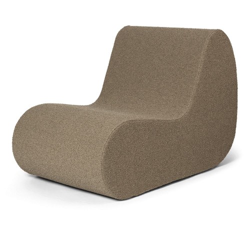 Rouli Center Module - Pure Bouclé sable