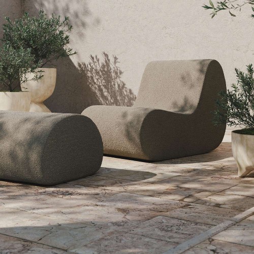 Rouli Center Module - Pure Curly sand