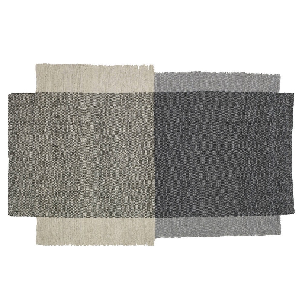 Nobsa vloerkleed S grijs / creme ames