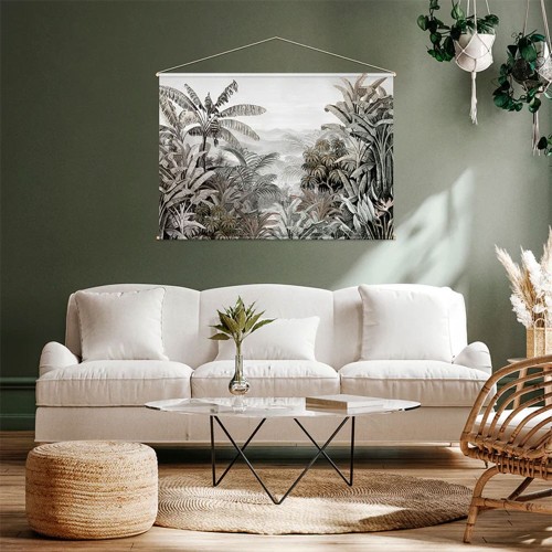 Kakémono velours Manakara