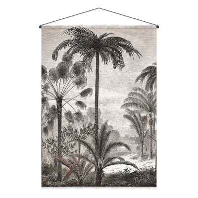 Amazonia Grijs fluwelen kakemono Pôdevache