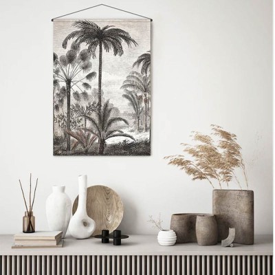 Amazonia Grey velvet kakemono 2