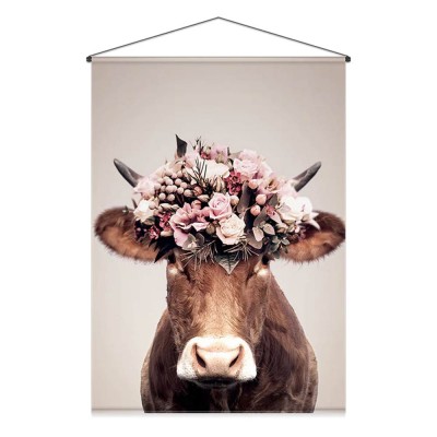 Kakemono Samt Marguerite Pôdevache