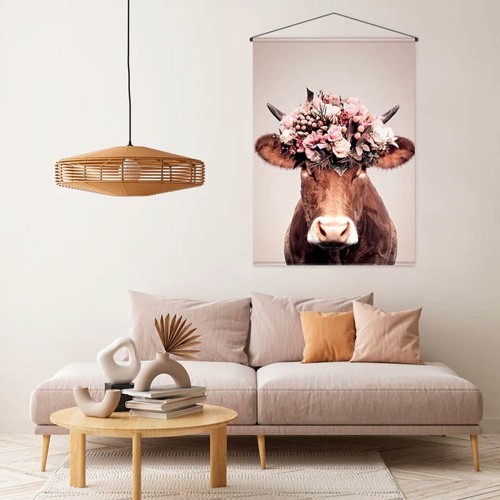 Margriet fluwelen kakemono