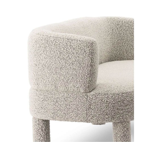 Reisa Banquette Gris Chiné