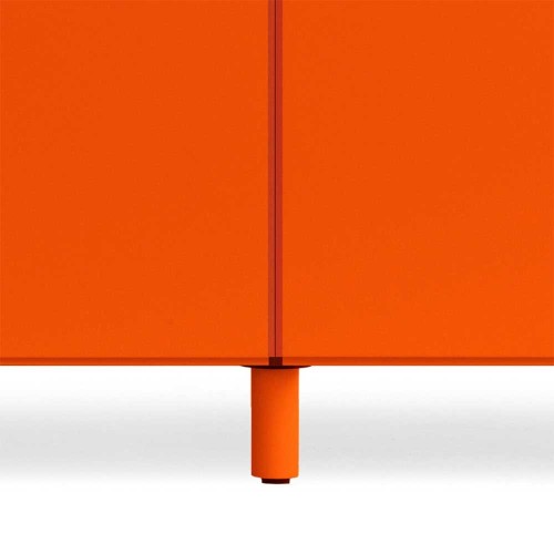 Relief chest of drawers, low with legs