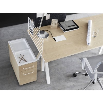 Bureaux ajustables - Frêne 2