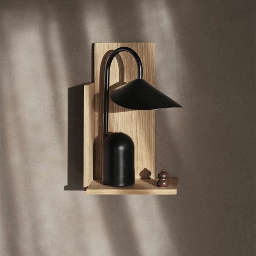 Lampada portatile Arum - nero