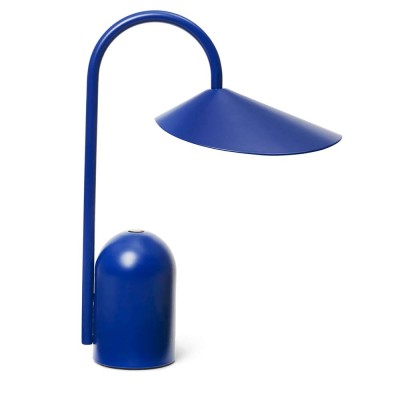 Arum portable lamp - brilliant blue Ferm Living