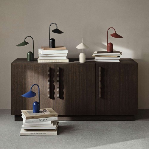 Handlampe Arum - strahlend blau