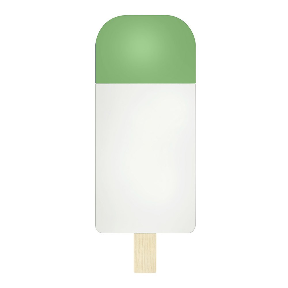 Espejo helado verde exótico EO