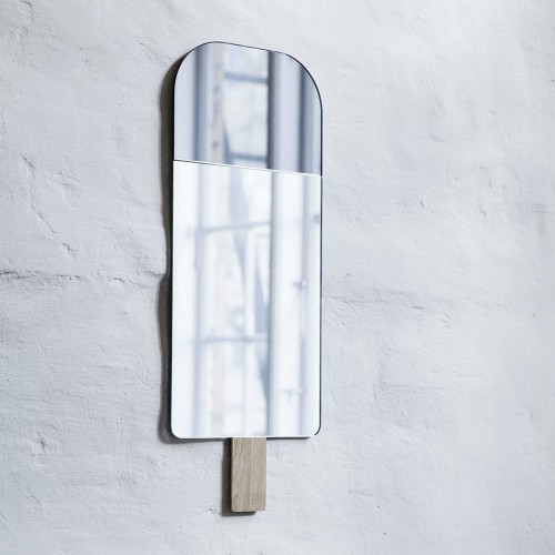 Ice Cream mirror smoked grey Elements optimal