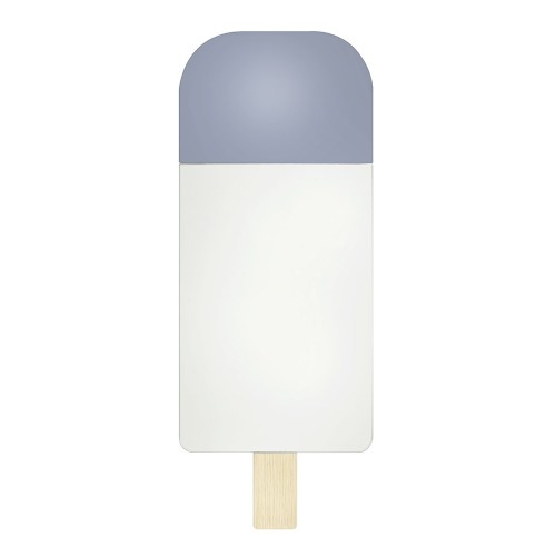 Miroir Ice cream gris fumé Elements optimal