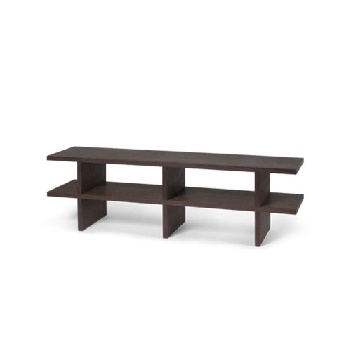 Kona bench - Dark stained oak