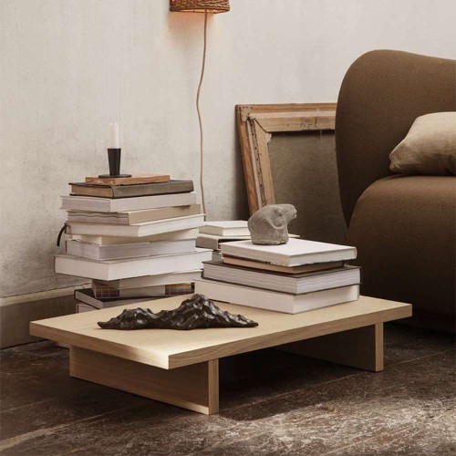 Table basse Kona - Placage Chêne Naturel