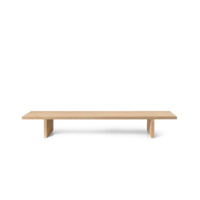 Tavolo da esposizione Kona - Impiallacciatura in rovere naturale Ferm Living