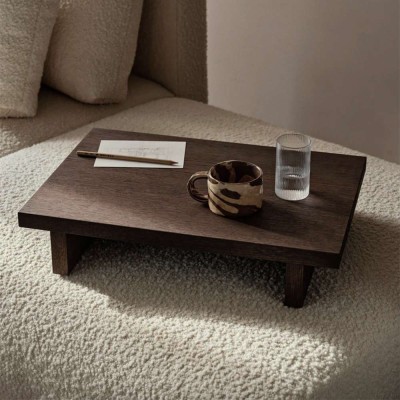 Kona side table - Dark stained oak 2