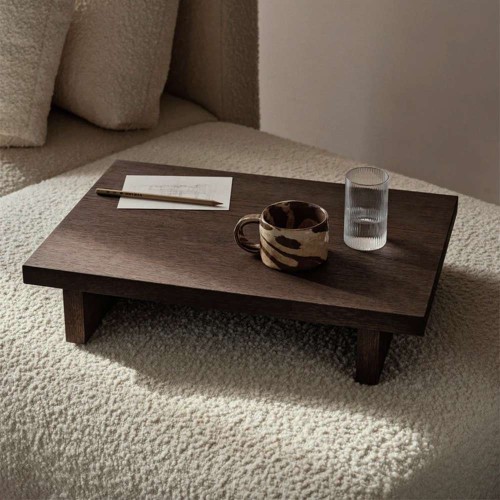 Kona side table - Dark stained oak