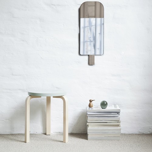 Miroir Ice cream brun noisette Elements optimal