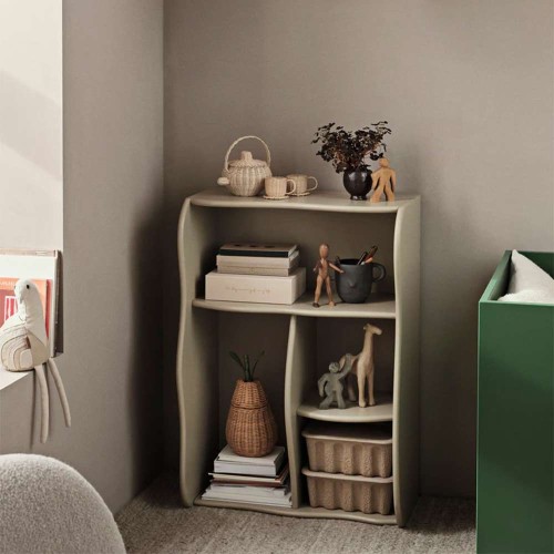 Slope bookcase - cashmere