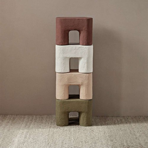 Hocker Podo - Rotbraun