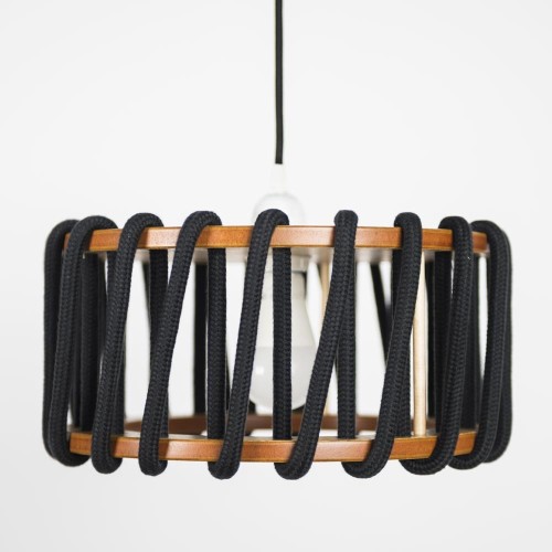 Macaron hanglamp zwart S Emko