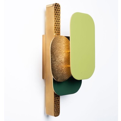 Nil wandlamp Water groen/Groen 2