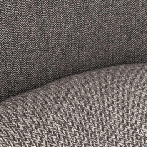 Sillón Derby Tejido Chevron Gris