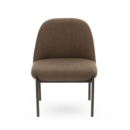 Derby fauteuil Bruin Chevron stof