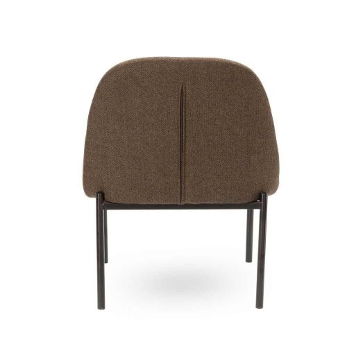 Sillón Derby Tejido Chevron marrón