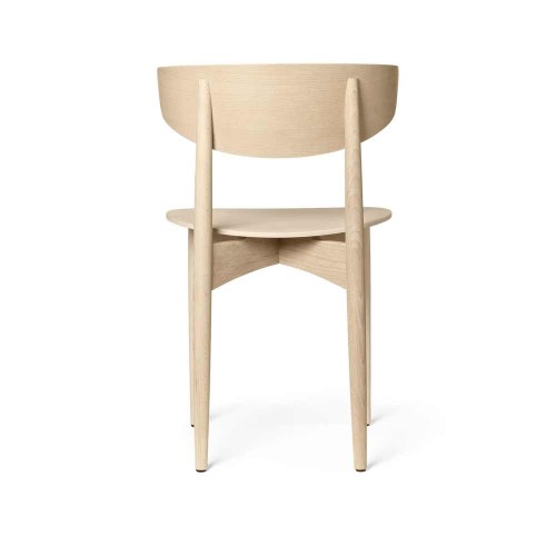 Silla de comedor Herman - Haya aceitada blanca
