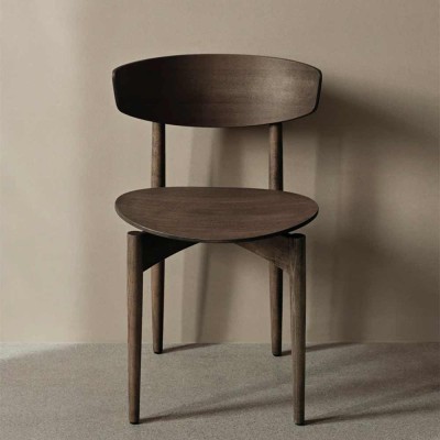 Herman dining chair - Dark stained beech 2