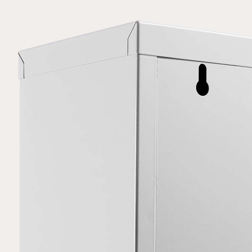 Mueble zapatero blanco de 5 puertas Ode 50 x 168,5 cm