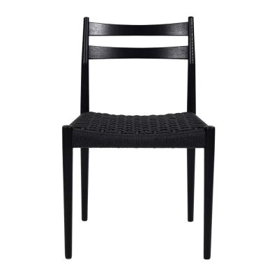 Minou stoel L 51,5 x B 51,5 x H 80 cm - zwart 2