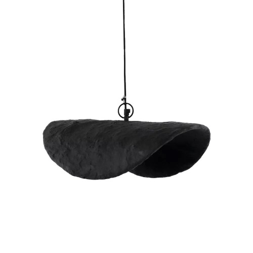 Lampada a sospensione Eivissa L 45 x L 30 x H 14 cm - nero