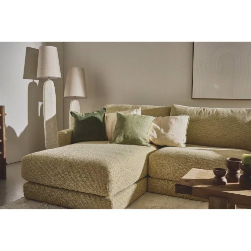 Coussin Alpha Opposites - vert