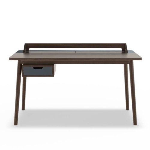 Bureau Honoré noyer gris ardoise