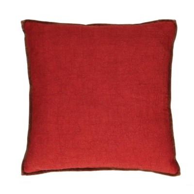 Coussin Alpha Opposites - Coquelicot Pomax