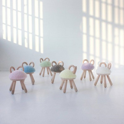 Multicoloured Schapen Stoel EO