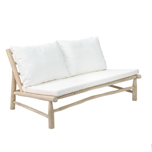 Island Sofa - Natur Weiß