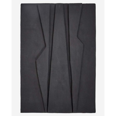 Oeuvre murale Machie - Noir mat House Doctor