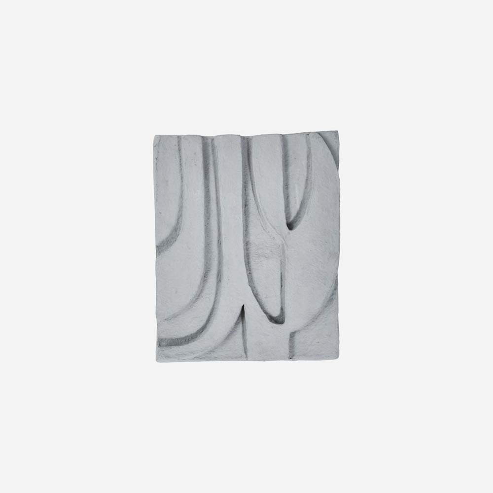 Oeuvre murale Machie - Gris