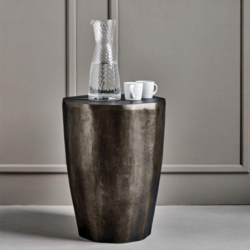 Meta salontafel - Antiek messing afwerking