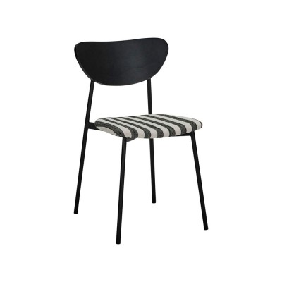 Sedia Must - Nero/bianco sporco House Doctor