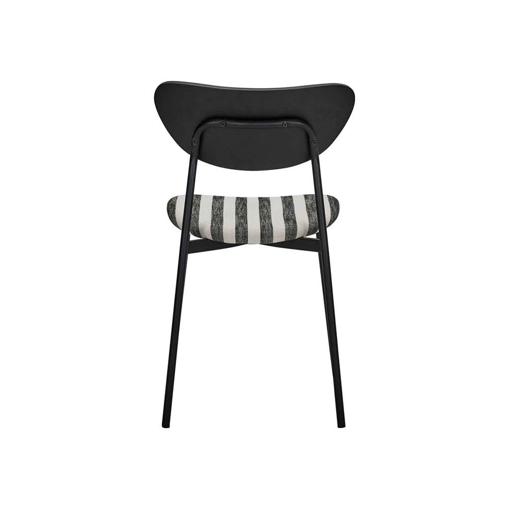 Chaise Must - Noir/Blanc cassé