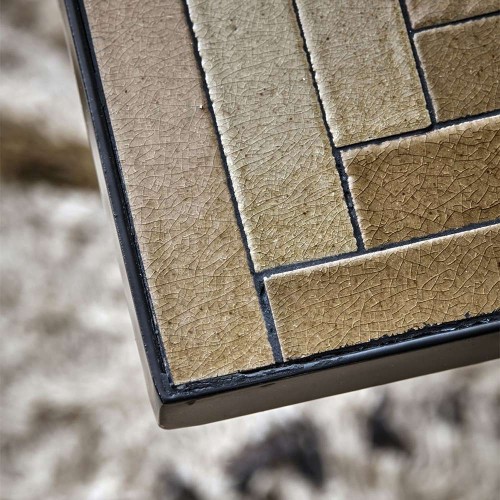 Mesa de centro Grade D43xH40 cm - Beige