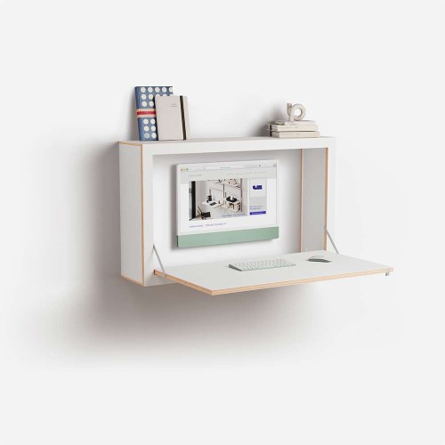 Fläpps Box Sekretärin 100x60x20 - weiß