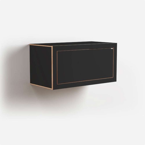 Buffet Fläpps Box 80x40x40 - negro