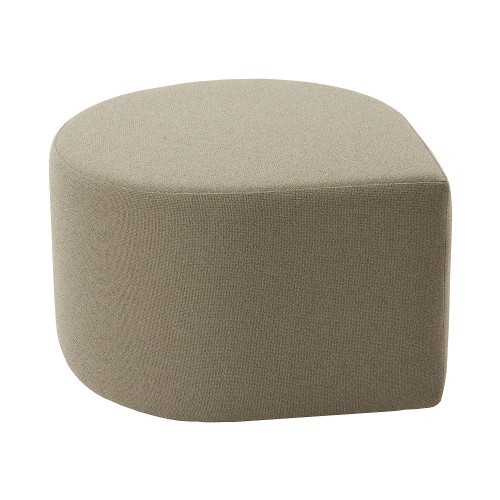 Stilla Pouf taupe bouclé